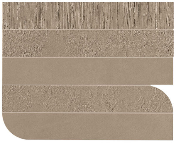 B-Natural Deco Ecru Piano Mixed Mosaic