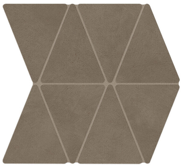 B-Natural Deco Umber Rhombus Mosaic