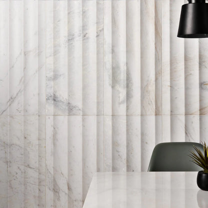 Carver Alaska White Fluted