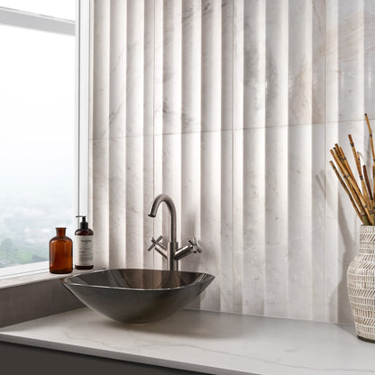 Carver Alaska White Fluted