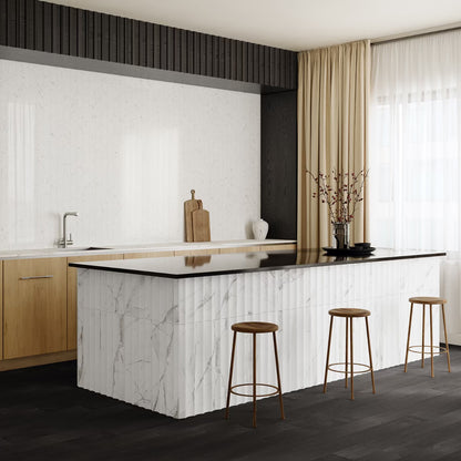 Carver Alaska White Fluted