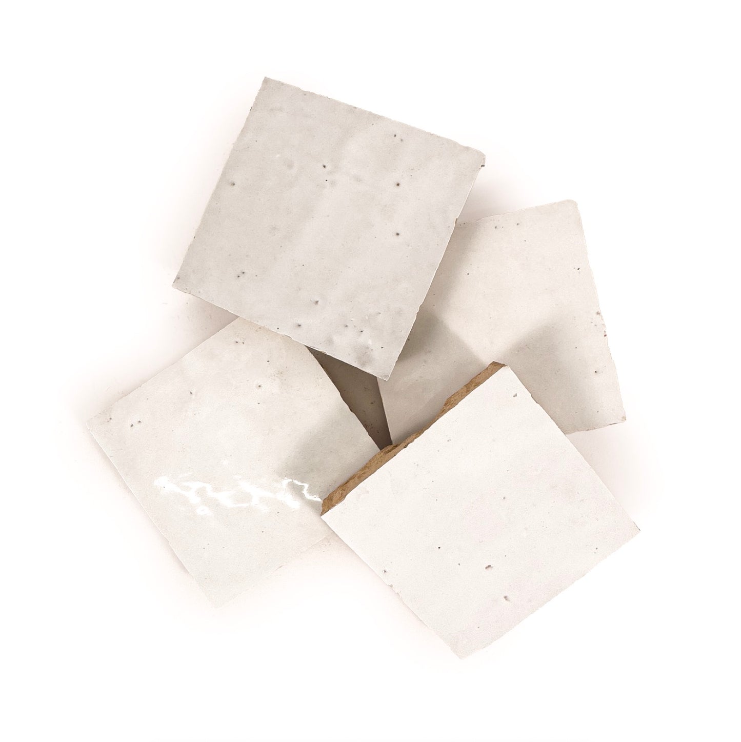 Zellige Classique Atlas White 4x4