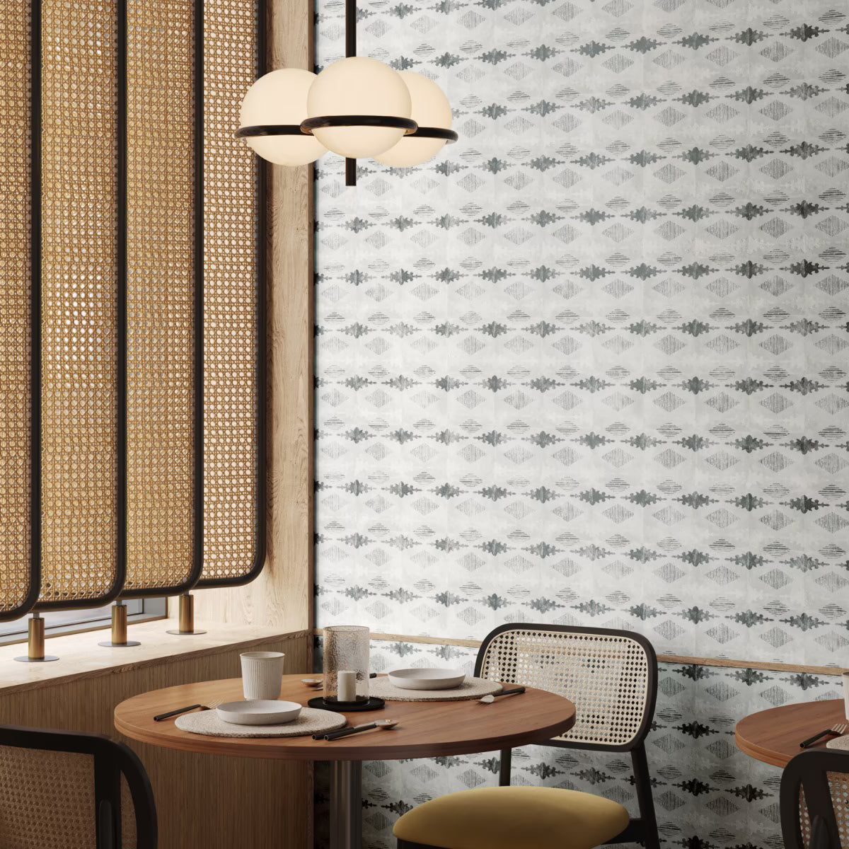 Como Aztec Blue Gray