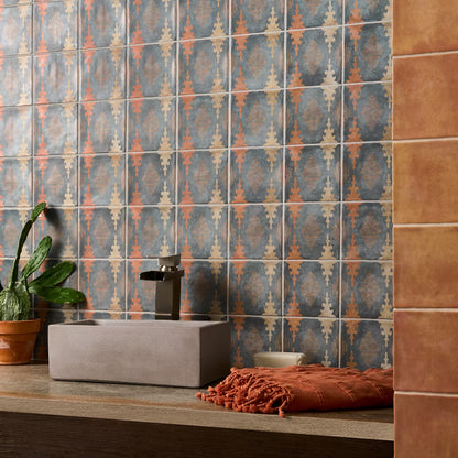 Como Aztec Blue Terracotta