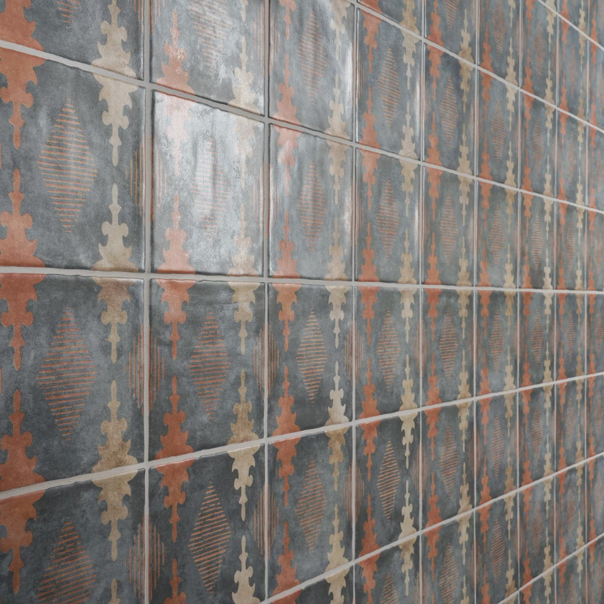 Como Aztec Blue Terracotta