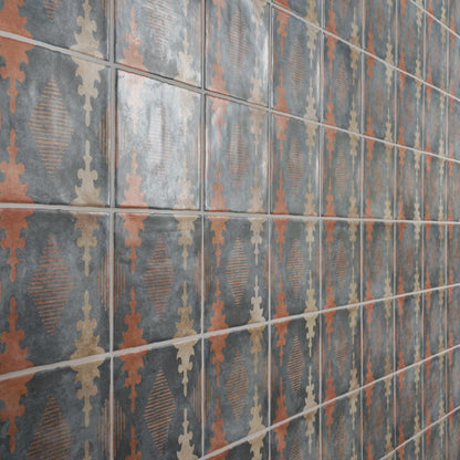 Como Aztec Blue Terracotta