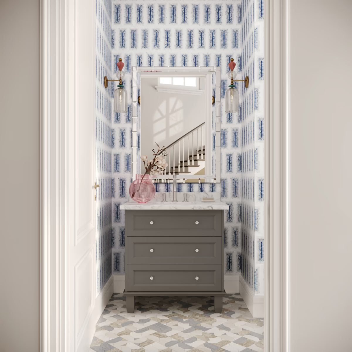 Imogen Azul Blue 4x9