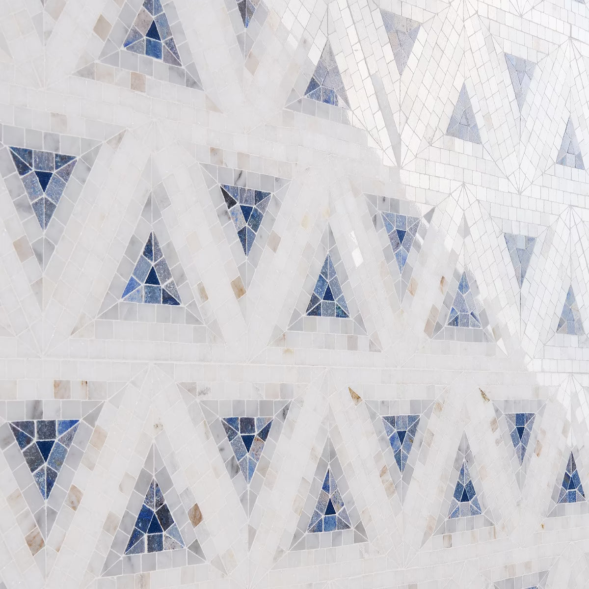 Imogen Azul Blue Triangle