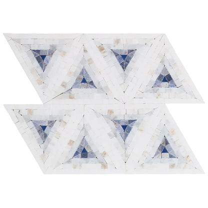 Imogen Azul Blue Triangle