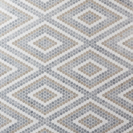 Helios Beige & Gray Diamond