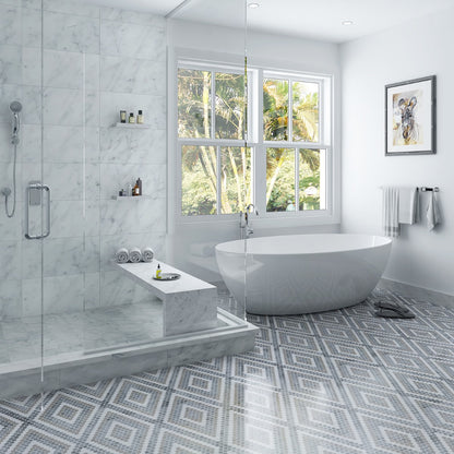 Helios Beige & Gray Diamond