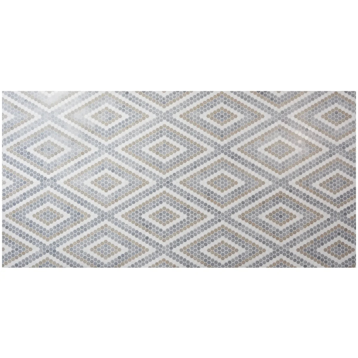 Helios Beige & Gray Diamond