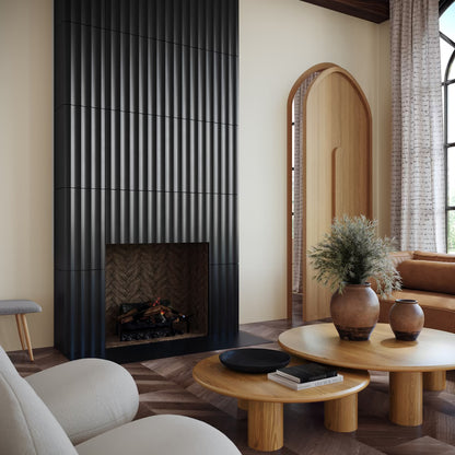 Carver Black Jade Fluted