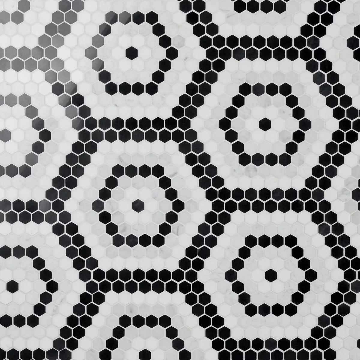 Helios Black & White Honeycomb