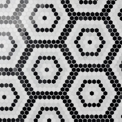 Helios Black & White Honeycomb