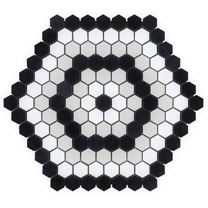 Helios Black & White Honeycomb