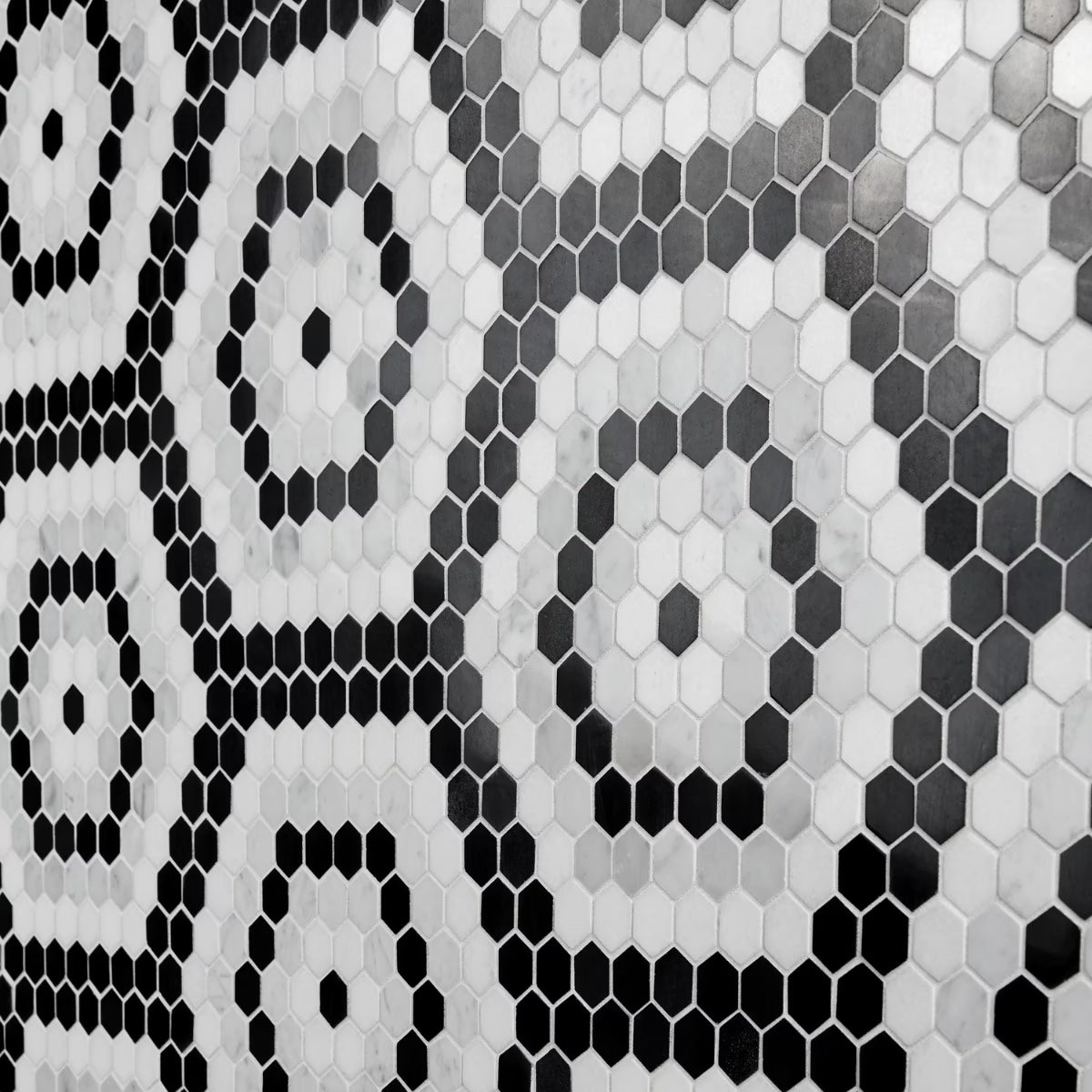 Helios Black & White Honeycomb