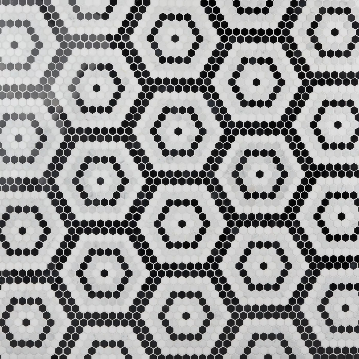 Helios Black & White Honeycomb