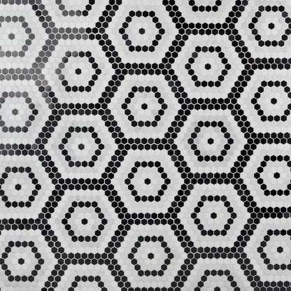 Helios Black & White Honeycomb