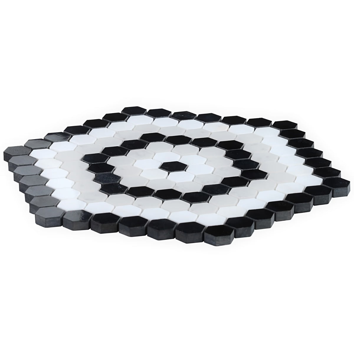 Helios Black & White Honeycomb