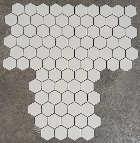 Bone Hexagon 2in. Mosaic