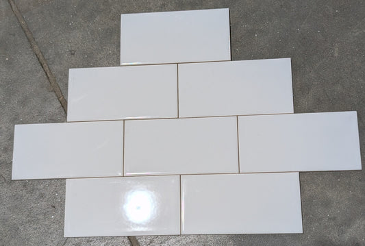 Light Grey 3X6 Gloss