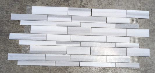 Fluid Random Linear Mosaic Honed