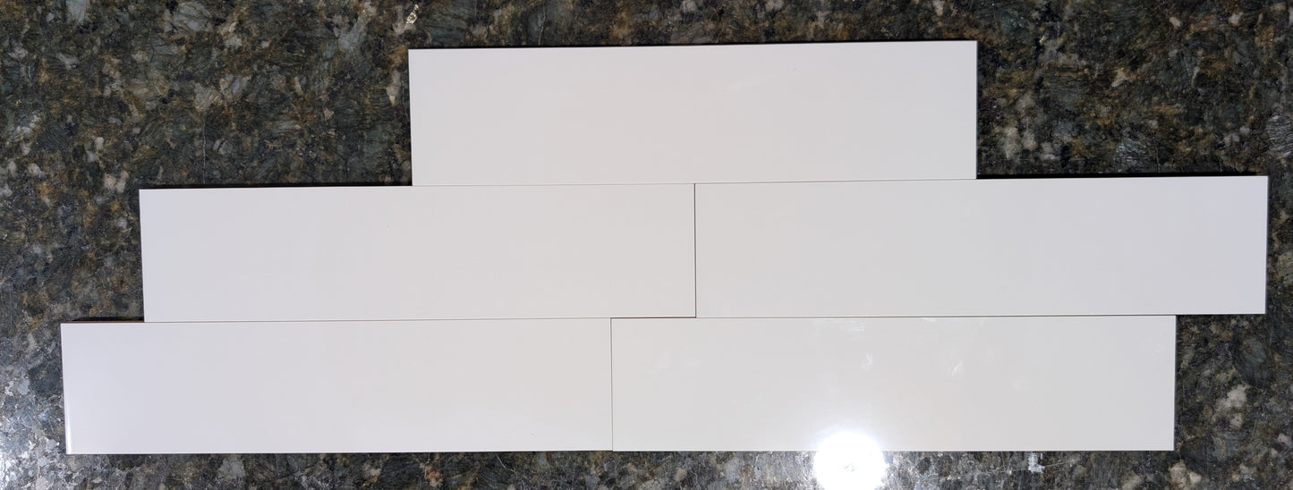 Super Flat White 3X12 GLOSS