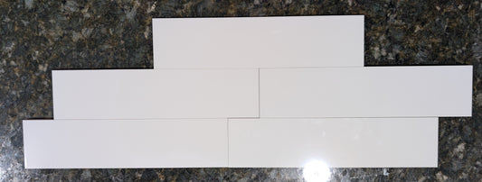 Super Flat White 3X12 GLOSS