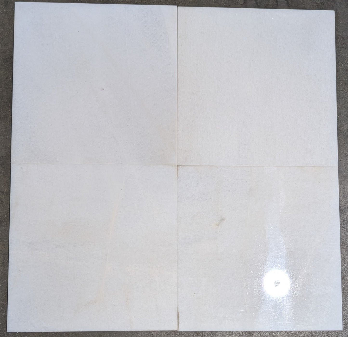 Pearl White Polished 12X12