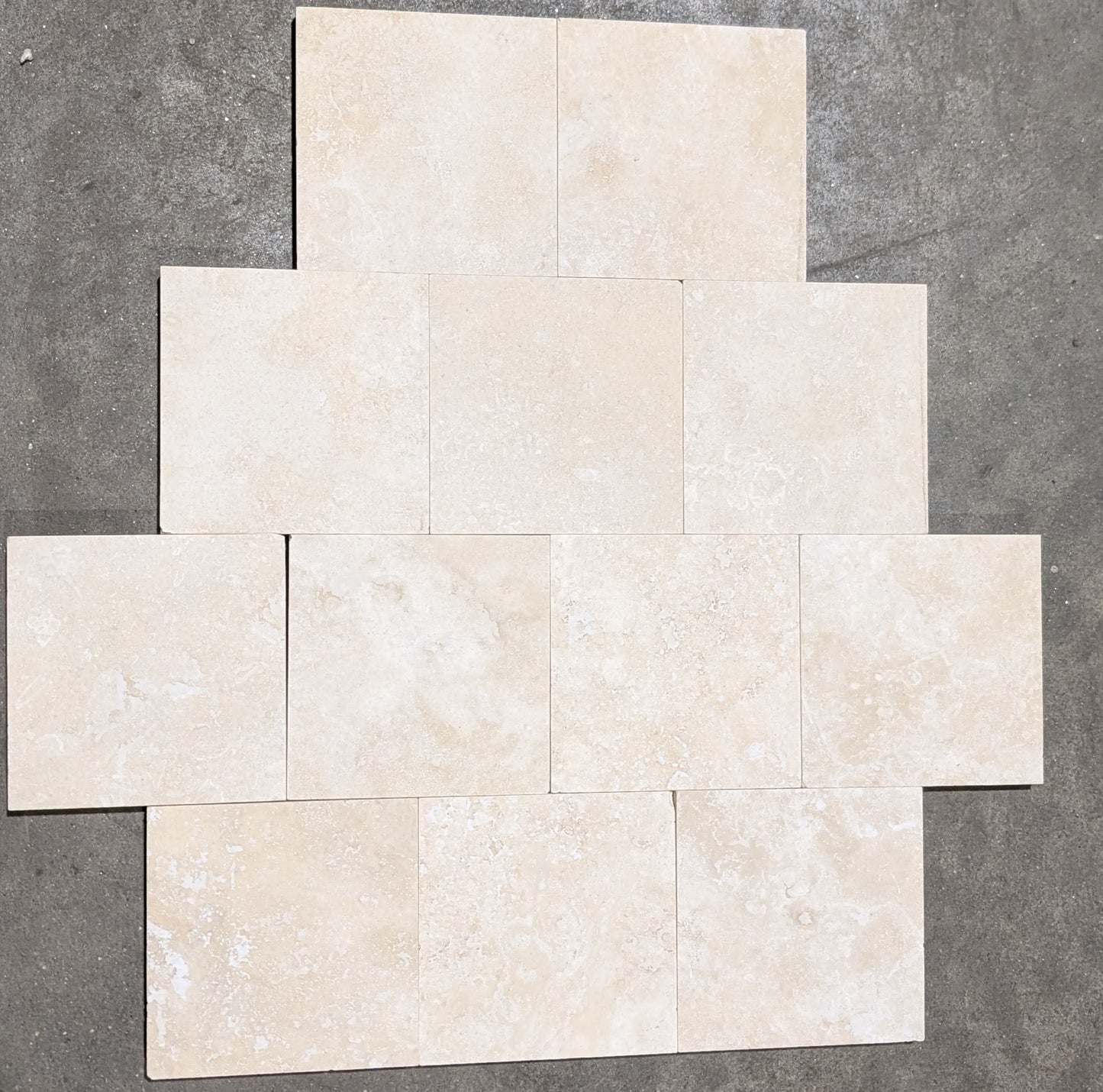 Classic Travertine 4X4 F&H