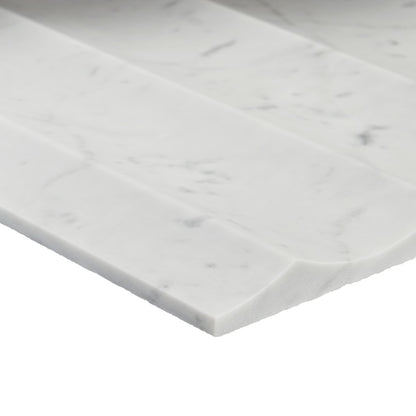 Carver Carrara Fluted