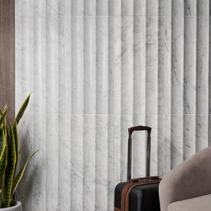 Carver Carrara Fluted