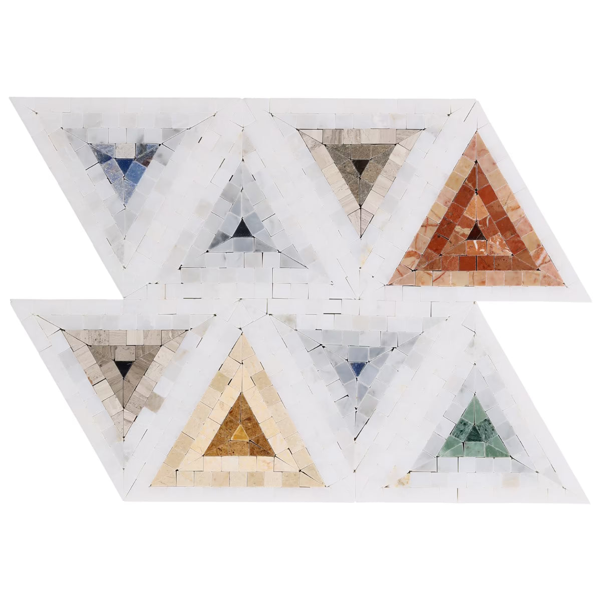 Imogen Multicolor Mix Triangle