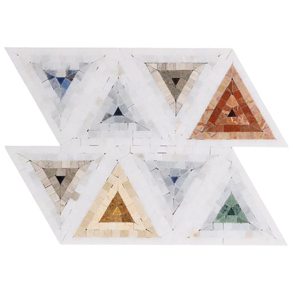 Imogen Multicolor Mix Triangle