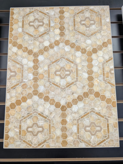 MONARCH HONEY HEXAGON MARBLE