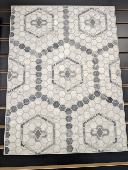 MONARCH FROST HEXAGON MARBLE
