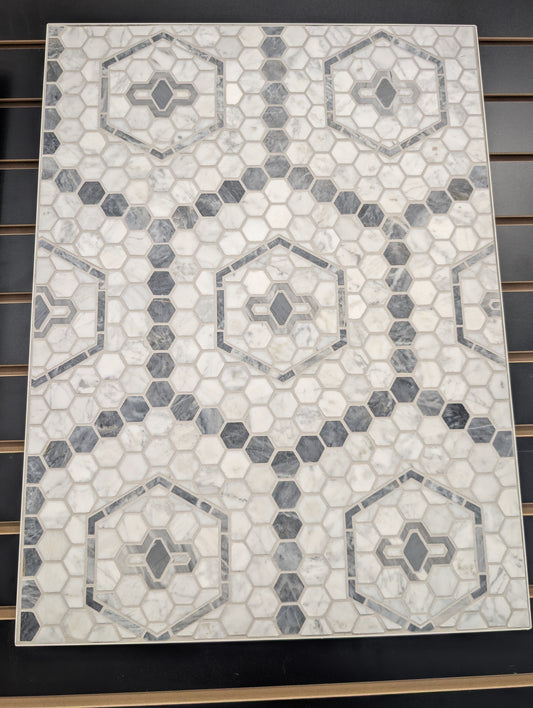 MONARCH FROST HEXAGON MARBLE