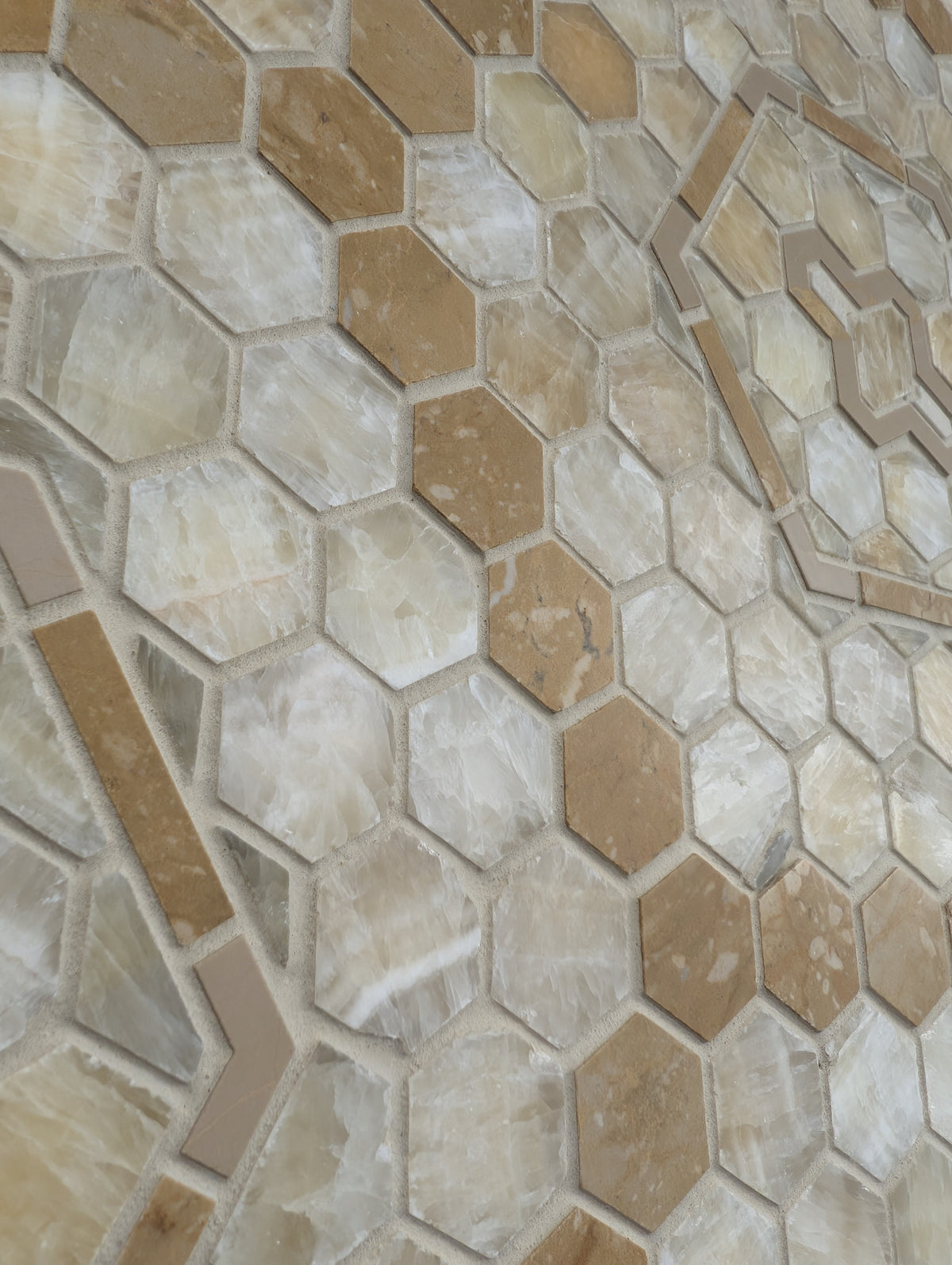 MONARCH HONEY HEXAGON MARBLE