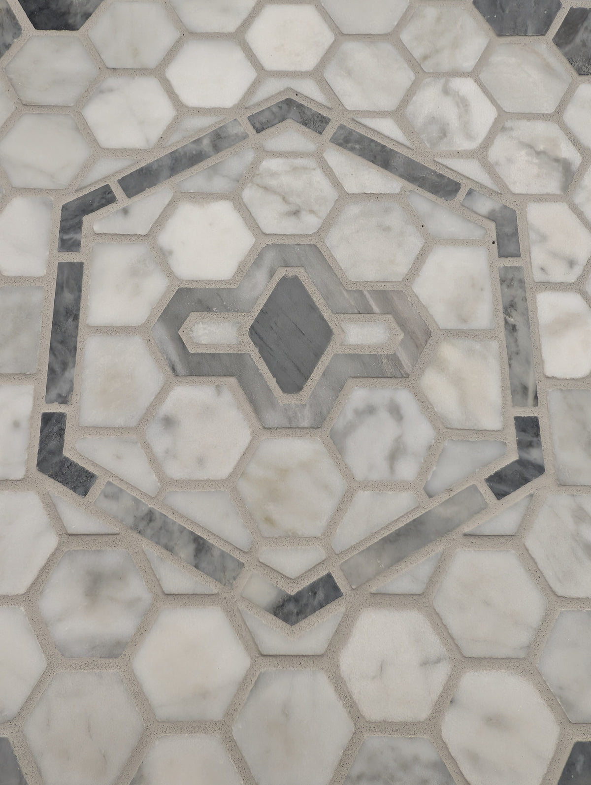 MONARCH FROST HEXAGON MARBLE