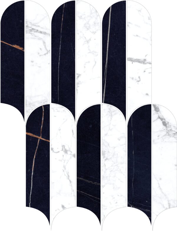 Kobe Statuarietto Quill Mosaic