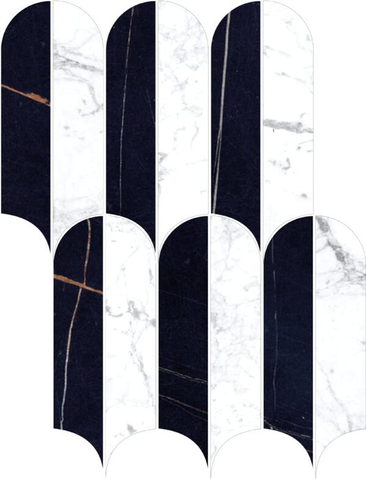 Kobe Statuarietto Quill Mosaic