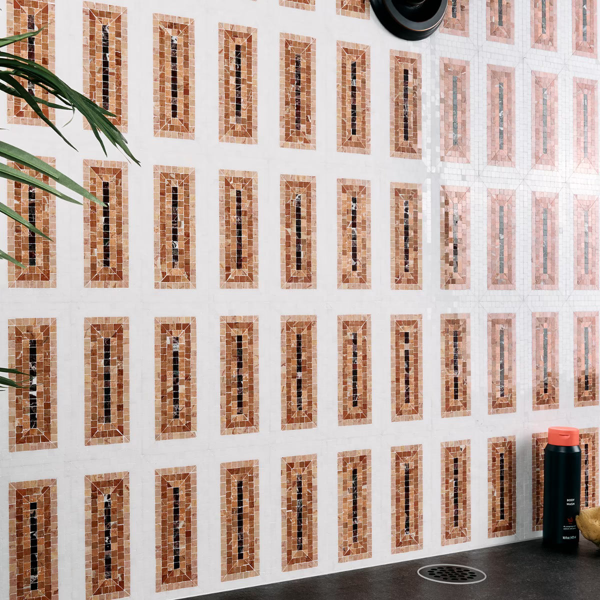 Imogen Terracotta Rosa 4x9