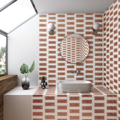 Imogen Terracotta Rosa 4x9