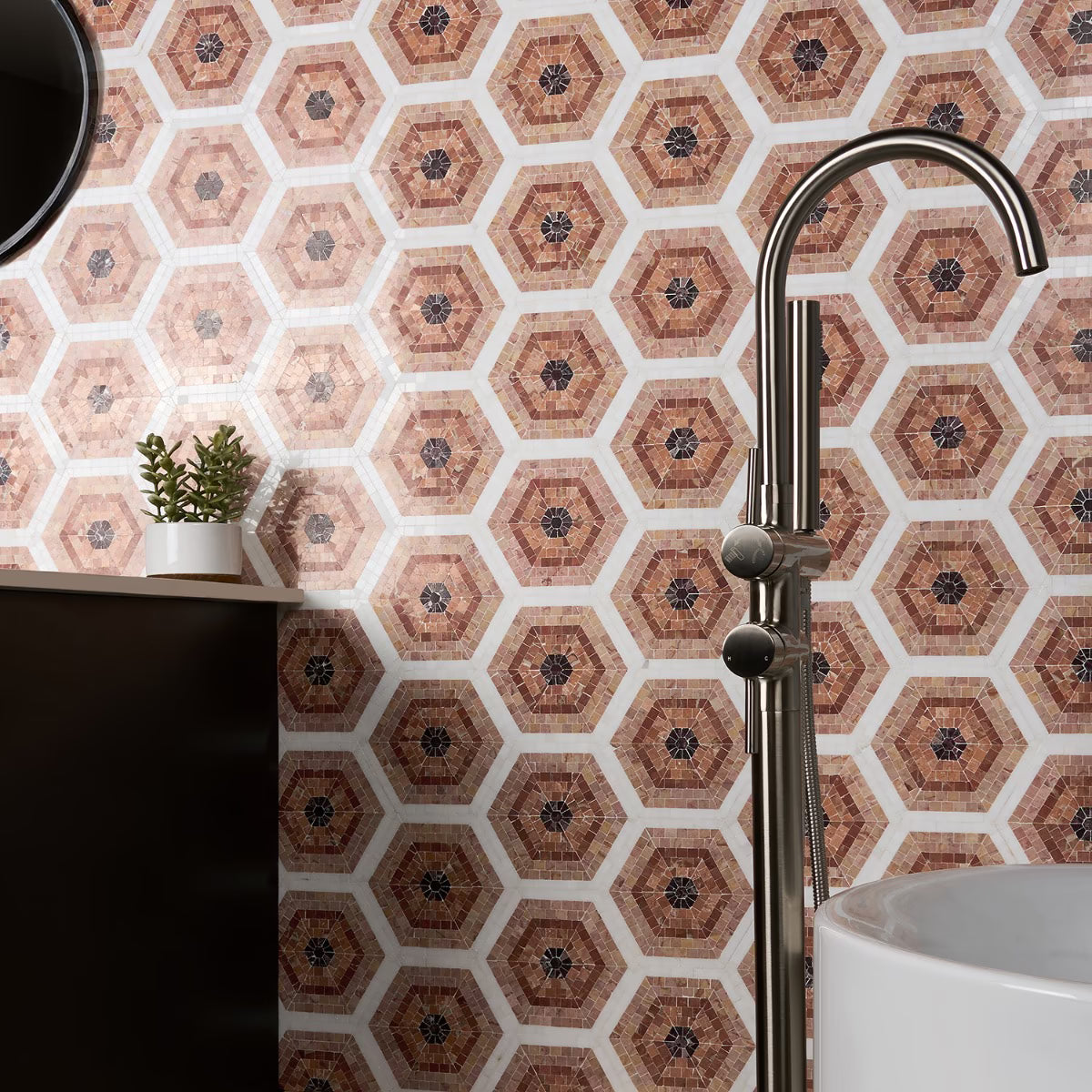 Imogen Terracotta Rosa Hex