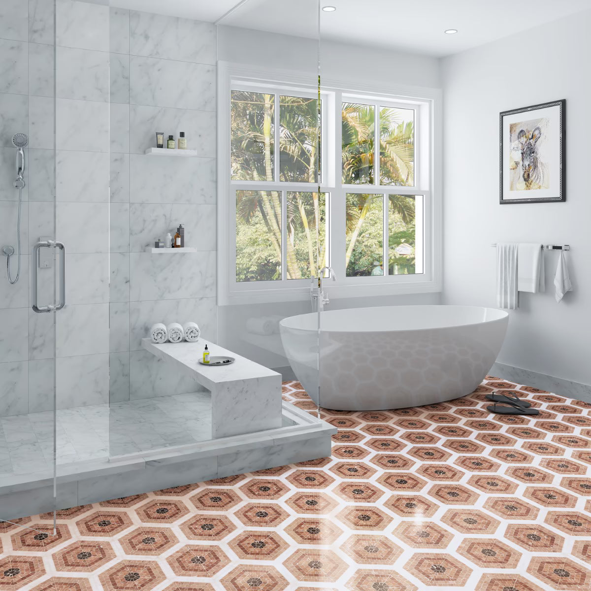 Imogen Terracotta Rosa Hex