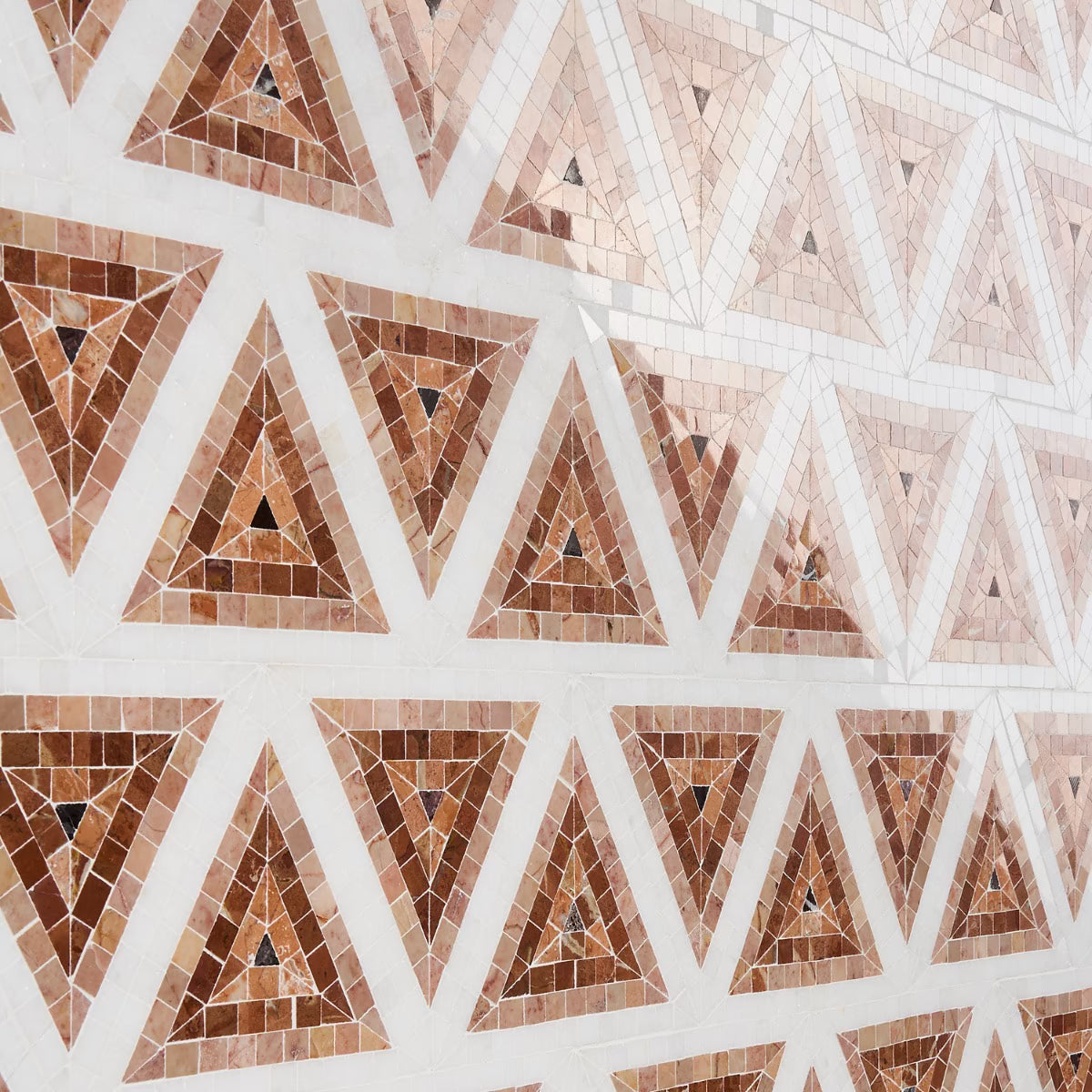 Imogen Terracotta Rosa Triangle