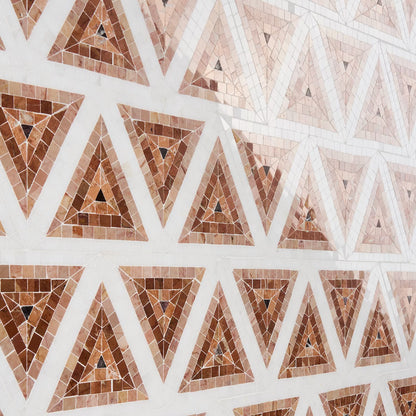 Imogen Terracotta Rosa Triangle