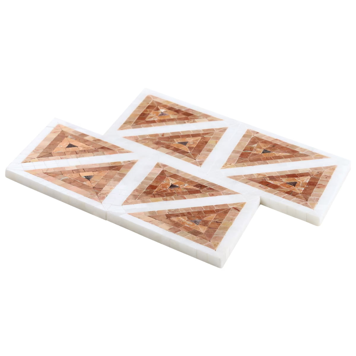 Imogen Terracotta Rosa Triangle