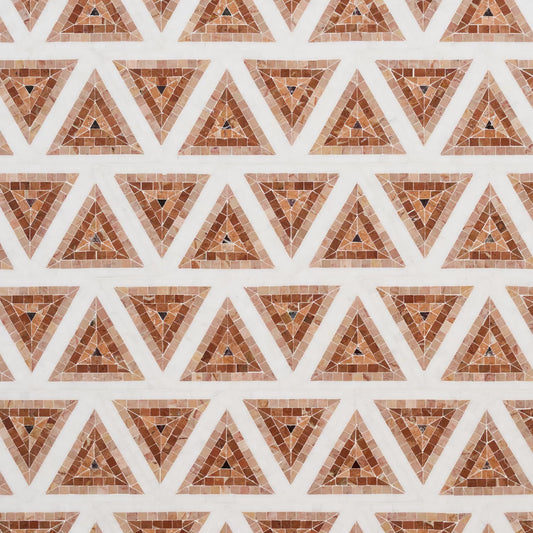 Imogen Terracotta Rosa Triangle
